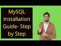 MySQL Installation guide step by step|MySQL installation for windows 10