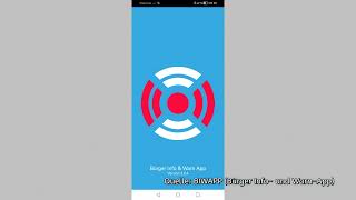 Warnung der Bevölkerung durch die Warn-App BIWAPP Audiobeitrag