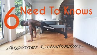 How To Start Calisthenics | STEP-BY-STEP