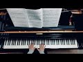 シェルブールの雨傘 i will wait for you 羽田健太郎 編曲 michel legrand piano