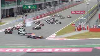 2013년 10월 6일 F1 결승전 스타트장면~