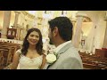 kerala indian wedding teaser at sacred heart catholic church