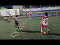 entrenamiento para estudiantes u9 u10 u11 u12 en fútbol