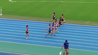 奈良マスターズ陸上競技100m 第2レース