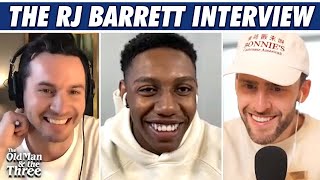 RJ Barrett On Improving His Game, Knicks Fans vs. Trae Young, Game Winners, NBA Playoffs and More