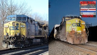 YN2s, Dash 9, SD40-2, and Amtrak | CSX Upstate New York