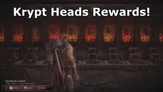 MK11 Krypt - All Severed Heads Rewards!