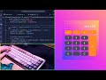 ASMR Programming - Calculator App With Javascript - No Talking - CodeTQ