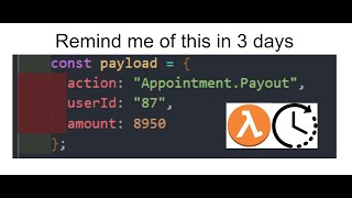 How to trigger a lambda function at a specific time