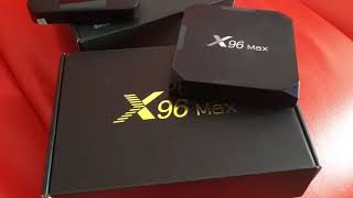 Android box X96 max ram 4gb rom 64gb & Tx3 mini ram2gb rom16gb