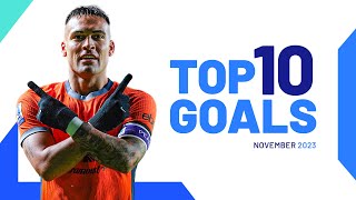 The top 10 goals of November | Top Goals | Serie A 2023/24