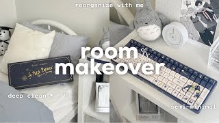 clean and reorganise my room with me 🫧my room makeover, IQUINIX keyboard unboxin