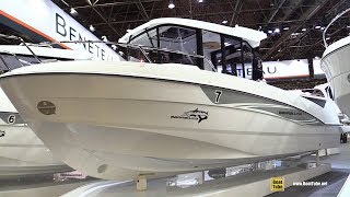 2018 Beneteau Barracuda 7 Fishing Boat - Walkaround - 2018 Boot Dusseldorf Boat Show