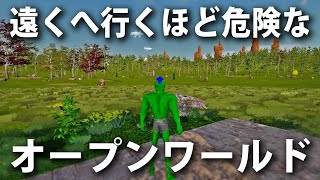 【Solace Crafting】遠くへ行くとほど危険な世界でサバイバル生活！街づくりや自由に冒険ができるオープンワールドゲーム【アフロマスク】