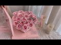 wholesale heart shape acrylic panorama flower gift box transparent rose bouquet packaging box