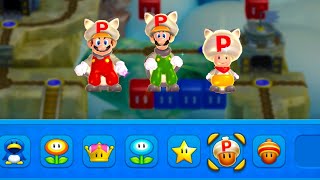 New Super Mario Bros. U Deluxe – 3 Players Walkthrough Co-Op