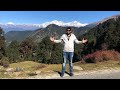 Amol Bodhankar at Chopta village of Uttarakhand while on the way towards Badrinath !