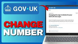 How to Change Phone Number on GOV.UK (Full Guide) 2026!