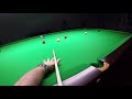 snooker 2021 stephen hendry full practise routine go pro pov