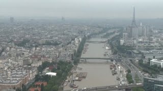 Raw: Aerials of Widespread Flooding in France