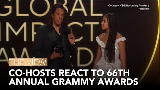 Co-Hosts React To 66th Annual Grammy Awards | The View