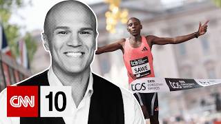 The first person to complete a marathon in less than 2 hours | April 28, 2026