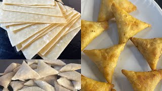 QUICK AND EASY WAY TO MAKE SAMOSA WRAP