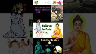 Buddha Quotes 163 Believe in Fate #shorts
