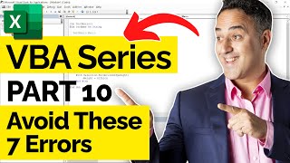 Excel VBA - Avoid These Seven Errors