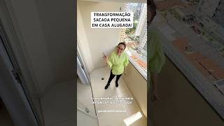 Ideias incríveis pra transformar sacada pequena!