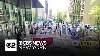 NYU encampment becoming growing point of contention with some students
