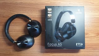 OneOdio Focus A5 Hybrid Active Noise-Cancelling Headphones - Review \u0026 Unboxing