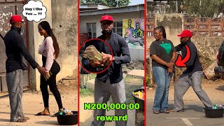 ASKING YABATECH GIRLS OUT AS A HAWKER || 200K GO TO THE LOYAL ONE | SOCIAL EXPERIMENT PRANK 😳