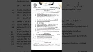 Chmistry 10th SSC II Federal board paper 2023 #youtubeshorts #chemistrynotes #fbise #exam