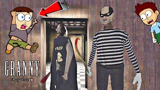 Police Granny And Chorr Grandpa [Granny Chapter Two] Shiva And Kanzo Gameplay