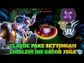 SET EMBLEM TERBARU CLAUDE ⁉️ LUMAYAN GACOR JUGA,PAKE SET EMBLEM KEK GINI | Mobile legends bang-bang