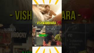 Vishwambhara Teaser | Vishwambhara Teaser Reaction | #vishwambhara #shorts #chiranjeevi