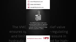 DIRECT ACTING PRESSURE RELIEF VALVE – VMD20 | HFD Hydraulic #hfdhydraulic