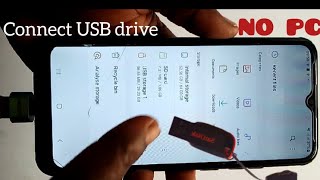 Uko washyira flash muri telephone nta mudasobwa/connect USB drive into smartphone without PC