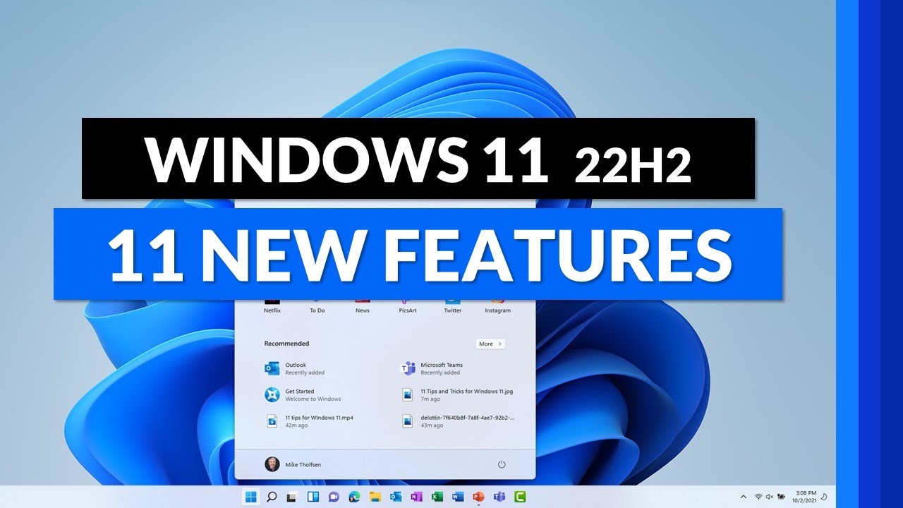 11 New Features In Windows 11 22h2 // Tips And Tricks For The 2022 ...