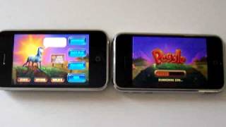 iPhone 3GS vs. original iPhone - Loading Peggle