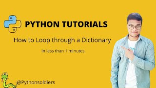 How to Loop through a dictionary in python Tutorial #shorts #python #tutorials