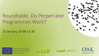 WWP EN Roundtable: Do Perpetrator Programmes Work?