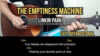 The Emptiness Machine - Linkin Park | Guitar Tutorial | Lyircs