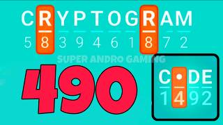 CRYPTOGRAM 490