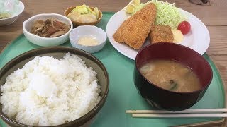 勝手に美味しいシリーズその71 栃木県那珂川町 お魚食堂 ミックスフライ定食 Japanese restaurant that you think is delicious71