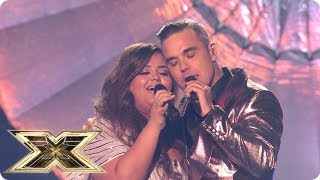 Scarlett Lee sings Angels with Robbie Williams | Final | The X Factor UK 2018