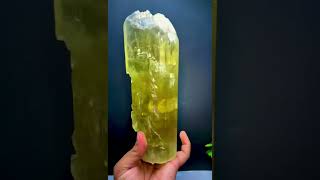 Yellow Triphane Kunzite Crystal