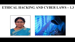 Dr. S. Jayashree | Ethical Hacking and Cyber Laws - Module 1.3 | SNS Institutions