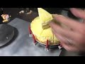 ultrasonic durian mousse cake cutting cheersonic